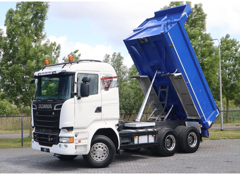Scania R580 V8 | 6X4 | FULL STEEL | BIG AXLES | RETARDER | EURO 6 - Camion benne: photos 1 Scania R580 V8 | 6X4 | FULL STEEL | BIG AXLES | RETARDER | EURO 6 - Camion benne: photos 1