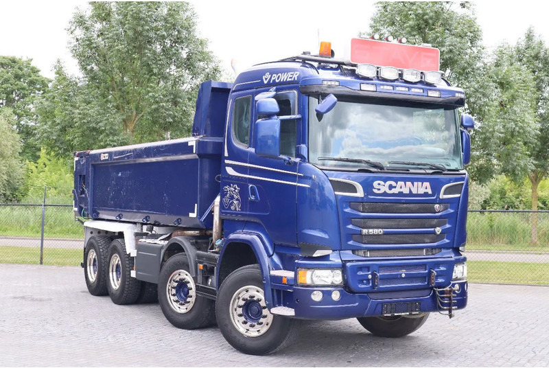 Scania R580 V8 | FULL STEEL | BIG AXLES | RETARDER | EURO 6 - Camion benne: photos 4 Scania R580 V8 | FULL STEEL | BIG AXLES | RETARDER | EURO 6 - Camion benne: photos 4