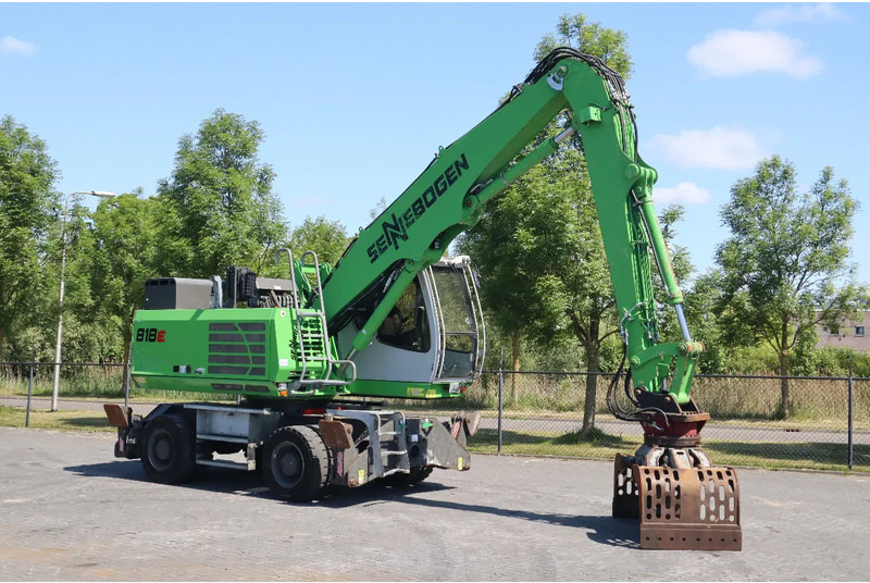 Sennebogen 818 M K9 ULM | SORTING GRAB | GOOD CONDITION - Pelle de manutention: photos 5 Sennebogen 818 M K9 ULM | SORTING GRAB | GOOD CONDITION - Pelle de manutention: photos 5