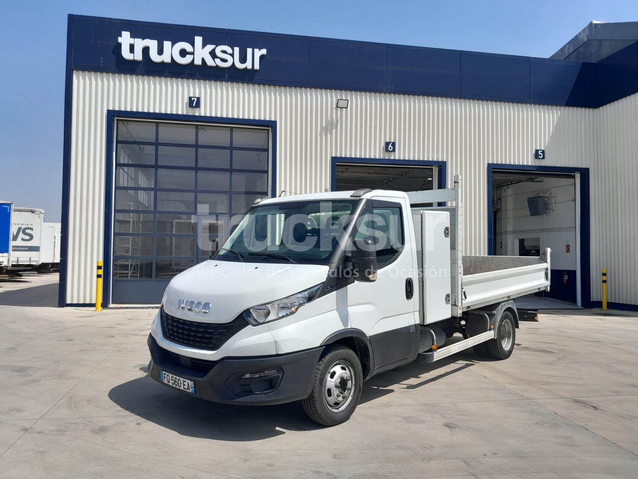 IVECO 35C14 - Remorque benne: photos 2 IVECO 35C14 - Remorque benne: photos 2