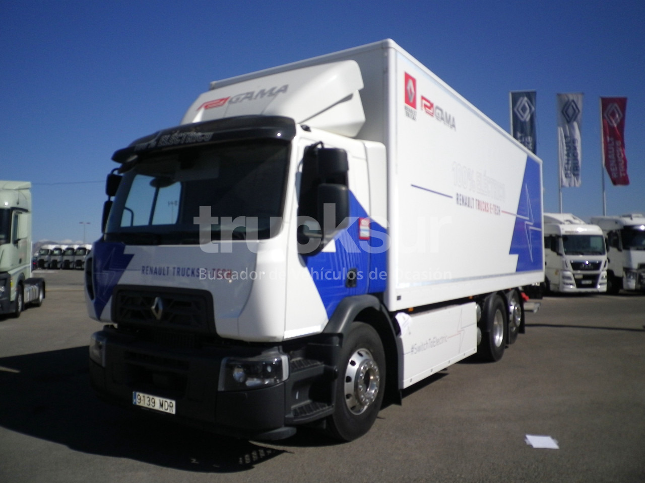 RENAULT D WIDE 26T E-TECH ELECTRICO 100% - Camion fourgon: photos 1 RENAULT D WIDE 26T E-TECH ELECTRICO 100% - Camion fourgon: photos 1