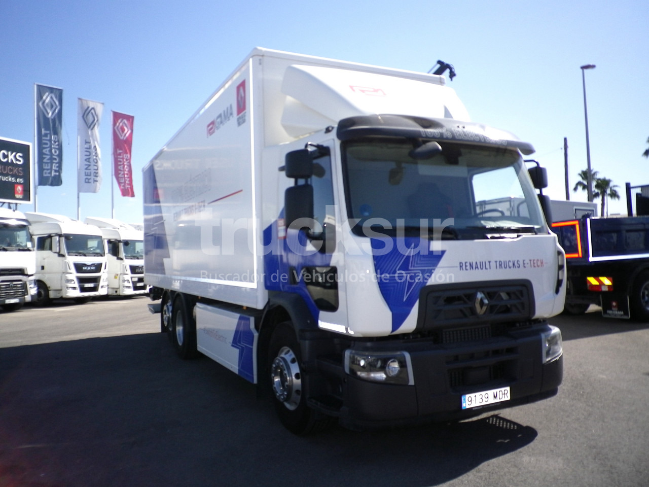 RENAULT D WIDE 26T E-TECH ELECTRICO 100% - Camion fourgon: photos 2 RENAULT D WIDE 26T E-TECH ELECTRICO 100% - Camion fourgon: photos 2