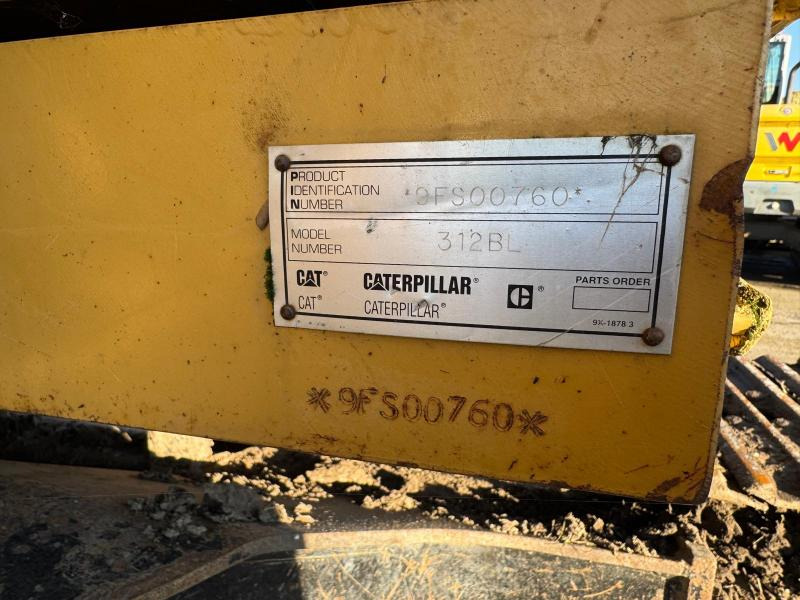 Pelle sur chenille Caterpillar 312BL: photos 9