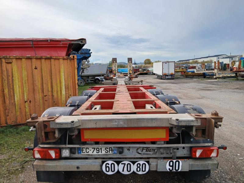 Fliegl - Semi-remorque porte-conteneur/ Caisse mobile: photos 2 Fliegl - Semi-remorque porte-conteneur/ Caisse mobile: photos 2