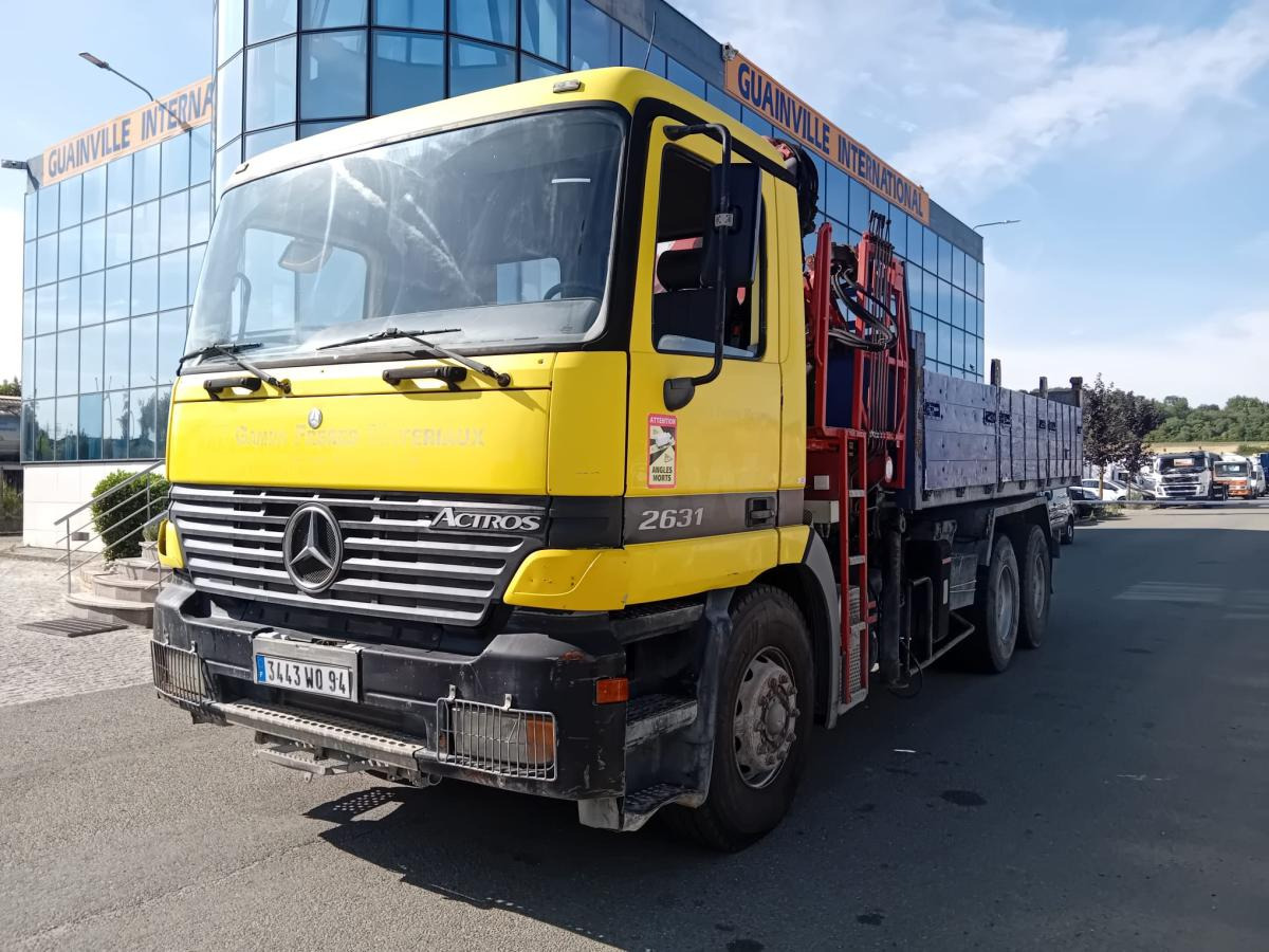 Mercedes Actros 2631 - Camion benne: photos 1 Mercedes Actros 2631 - Camion benne: photos 1