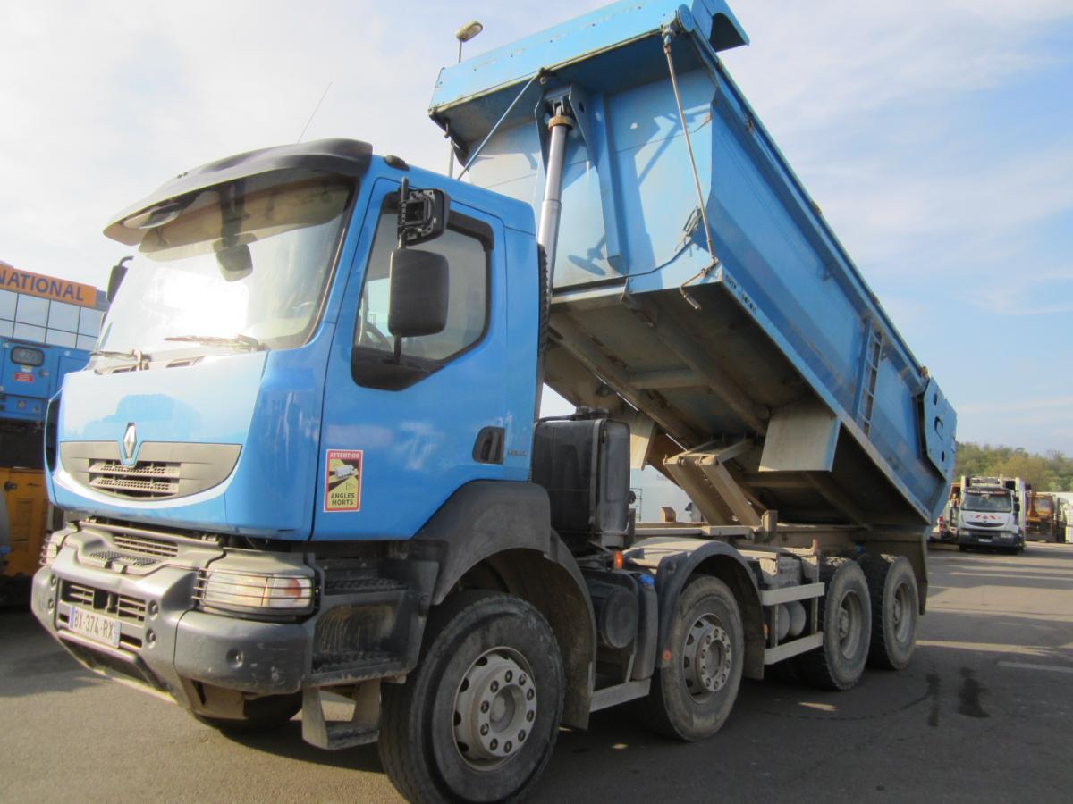 Camion benne Renault Kerax 430 DXI