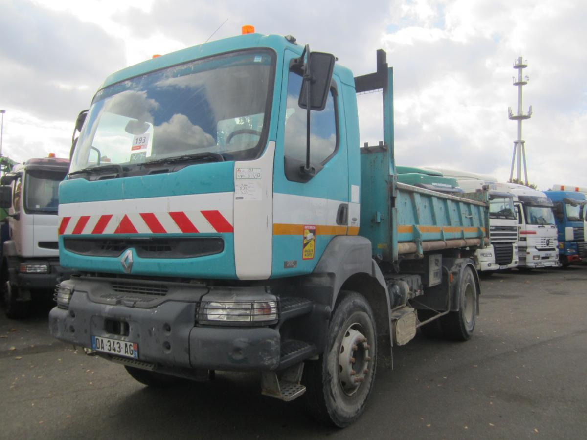 Camion benne Renault Kerax
