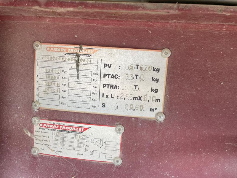 Trouillet - Semi-remorque benne: photos 5 Trouillet - Semi-remorque benne: photos 5