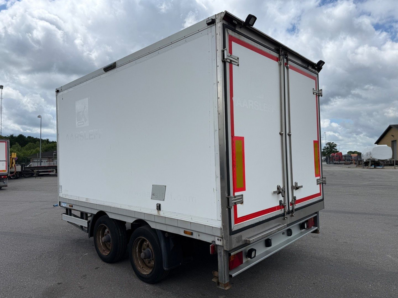 Blomenröhr 2 axle 7500 kg. Closed box / Koffer - Remorque fourgon: photos 4 Blomenröhr 2 axle 7500 kg. Closed box / Koffer - Remorque fourgon: photos 4