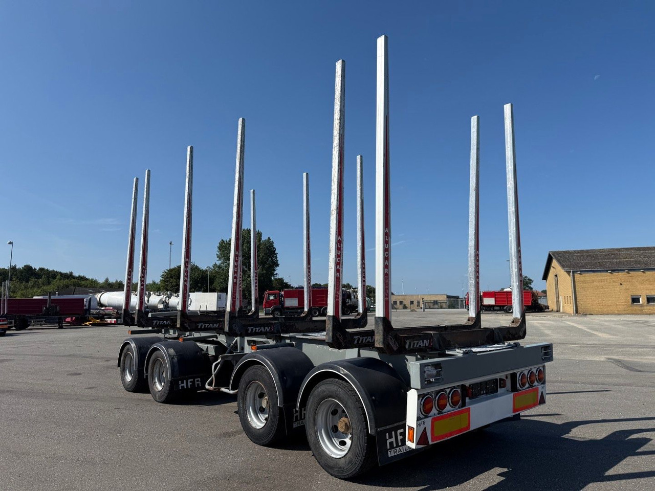 HFR 30 t. 4 axles Timber / Wood / Holz transport - Remorque grumier: photos 4 HFR 30 t. 4 axles Timber / Wood / Holz transport - Remorque grumier: photos 4