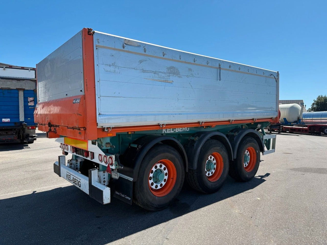 Kel-Berg 24 t. 3 axle T490K Tipper / Kipper - Remorque benne: photos 3 Kel-Berg 24 t. 3 axle T490K Tipper / Kipper - Remorque benne: photos 3