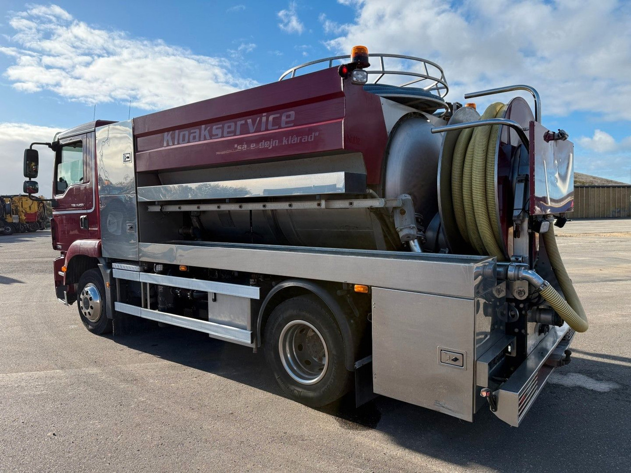 MAN TGM 14.250 VM-Tarm Stainless Steel 5600 l. Kombi - Camion hydrocureur: photos 4 MAN TGM 14.250 VM-Tarm Stainless Steel 5600 l. Kombi - Camion hydrocureur: photos 4