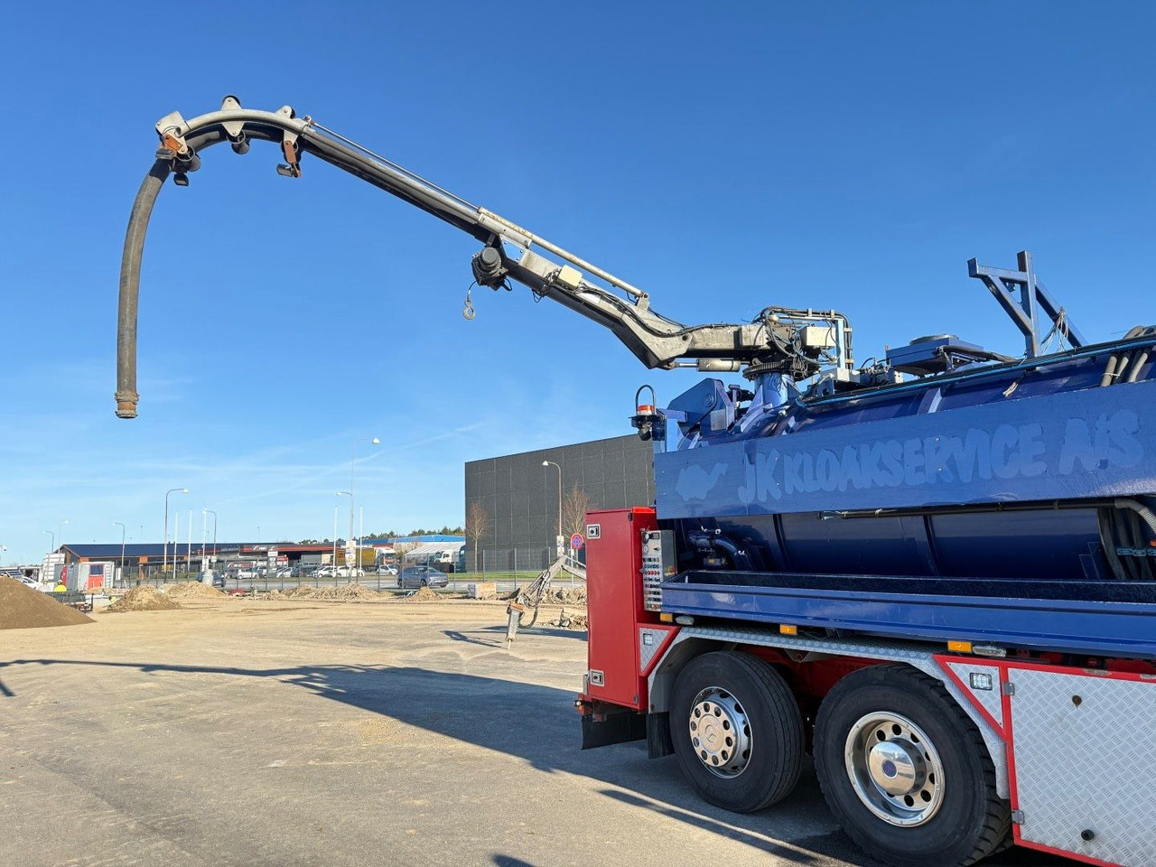 Camion hydrocureur Mercedes-Benz Econic 2633 6x2*4 Hvidtved Larsen SLP309 Euro 5: photos 7