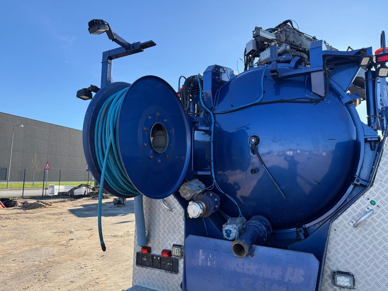 Camion hydrocureur Mercedes-Benz Econic 2633 6x2*4 Hvidtved Larsen SLP309 Euro 5: photos 10