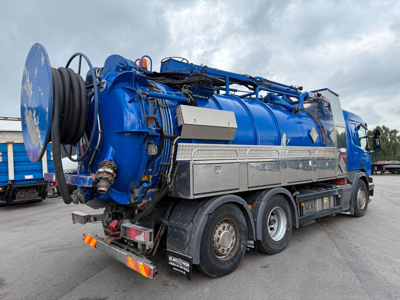 Scania 6x2*4 Eur-Mark PKI 12.1A Stainless Euro 5 - Camion hydrocureur: photos 3 Scania 6x2*4 Eur-Mark PKI 12.1A Stainless Euro 5 - Camion hydrocureur: photos 3