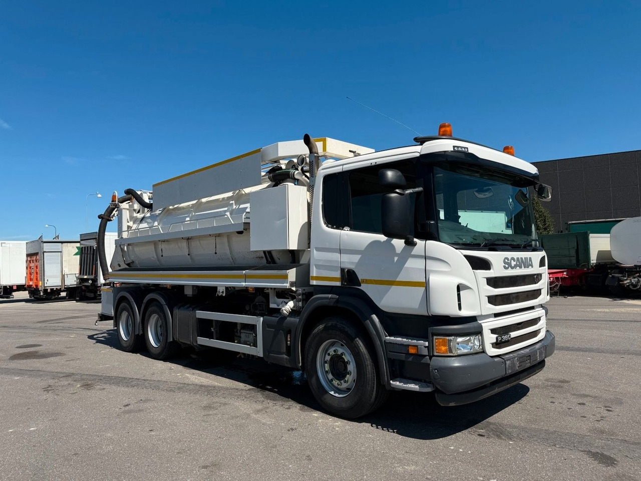 Scania P360 6x4 RHD Hvidtved Larsen FlexLine 312 - Camion hydrocureur: photos 2 Scania P360 6x4 RHD Hvidtved Larsen FlexLine 312 - Camion hydrocureur: photos 2