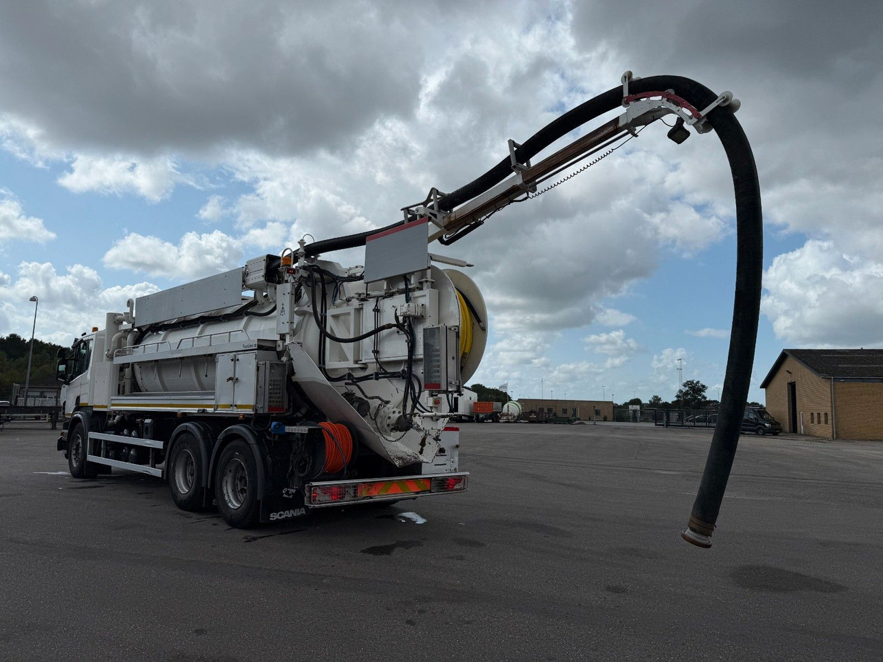 Camion hydrocureur Scania P360 Euro 6 6x4 RHD Hvidtved Larsen FlexLine 312: photos 12