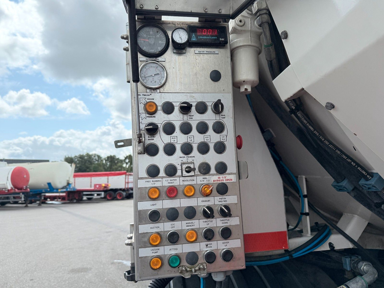 Camion hydrocureur Scania P360 Euro 6 6x4 RHD Hvidtved Larsen FlexLine 312: photos 21