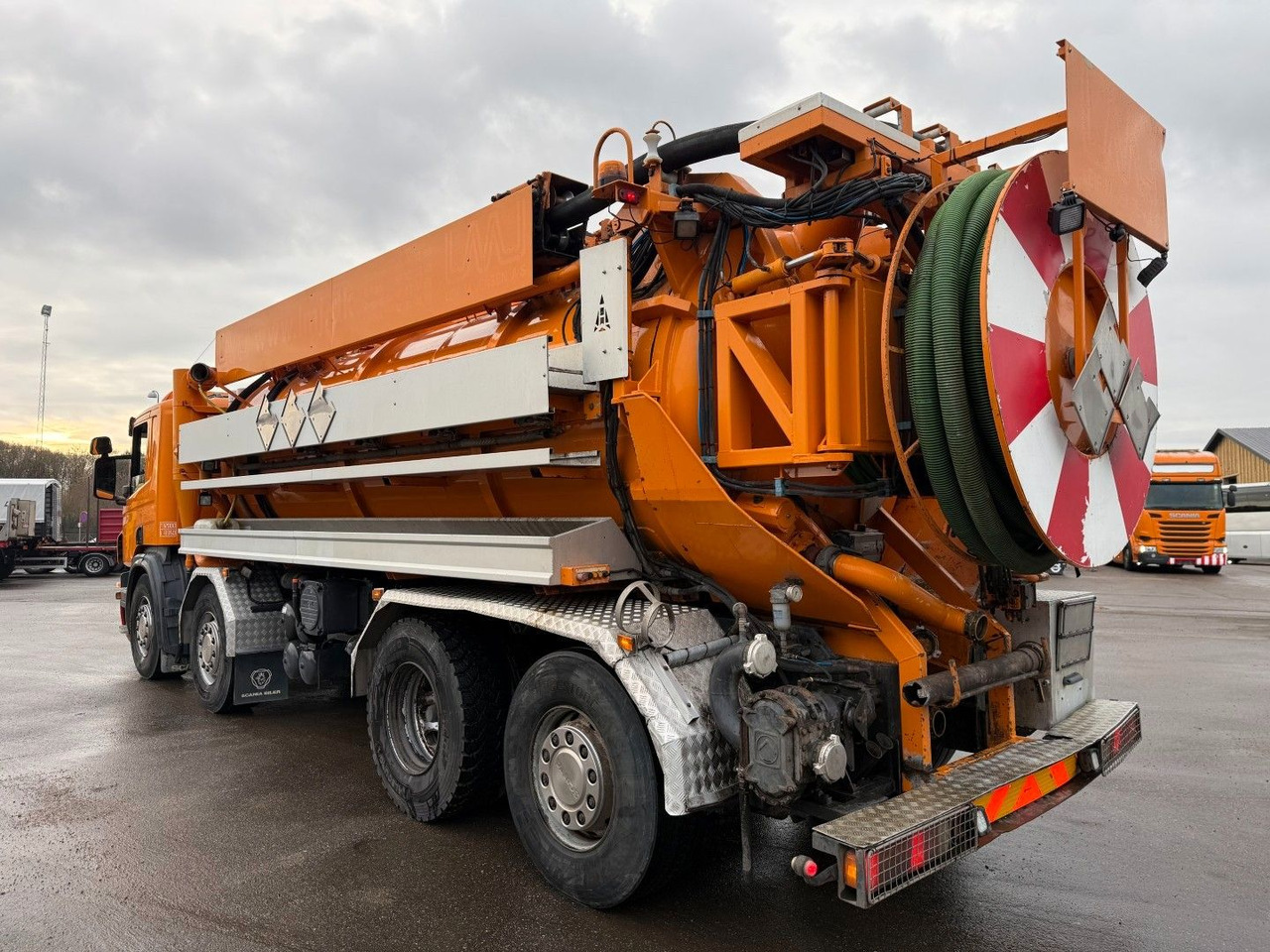 Scania P380 8x2*6 Hvidtved Larsen Flexline 414 - Camion hydrocureur: photos 4 Scania P380 8x2*6 Hvidtved Larsen Flexline 414 - Camion hydrocureur: photos 4