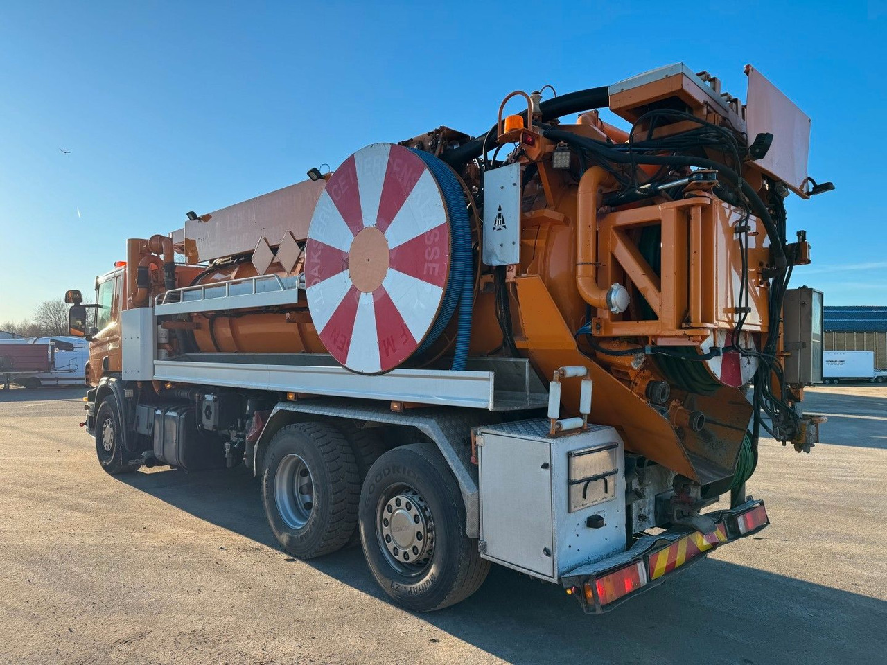 Scania P400 6x2*4 Hvidtved Larsen Flexline 310 - Camion hydrocureur: photos 4 Scania P400 6x2*4 Hvidtved Larsen Flexline 310 - Camion hydrocureur: photos 4