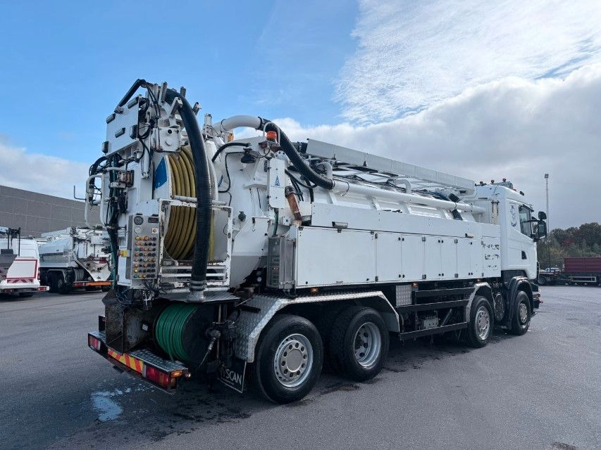 Scania R470 8x2*6 Hvidtved Larsen RECycler 414 - Camion hydrocureur: photos 3 Scania R470 8x2*6 Hvidtved Larsen RECycler 414 - Camion hydrocureur: photos 3