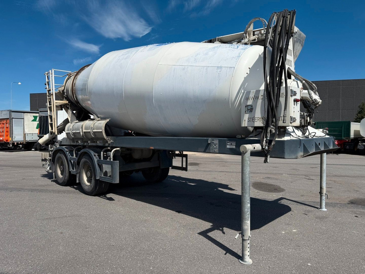 Mixer De Buf BM 12-36-2SPR m/ belt Theam TSR15 - Semi-remorque: photos 3 Mixer De Buf BM 12-36-2SPR m/ belt Theam TSR15 - Semi-remorque: photos 3