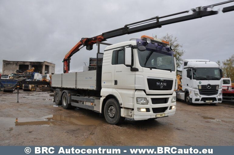MAN TGX Palfinger 18002 6x2 - Camion plateau: photos 3 MAN TGX Palfinger 18002 6x2 - Camion plateau: photos 3