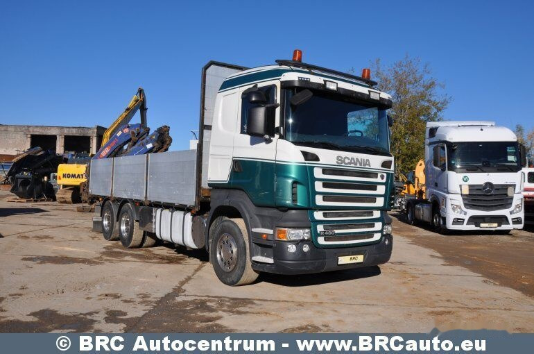 Scania R 480 PM 22SP 6X4 - Camion plateau: photos 2 Scania R 480 PM 22SP 6X4 - Camion plateau: photos 2