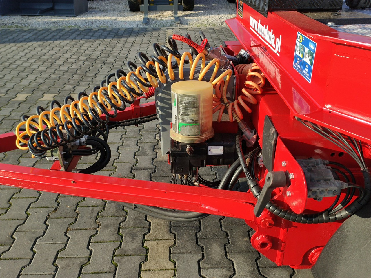 Semi-remorque surbaissé EMTECH 2 osiowa PCN 18 TIEFBETT Zagłębiana Rozciągana Oś Skrętna UNIKAT: photos 15