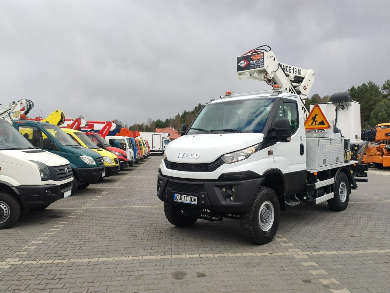 Iveco Daily 55S17W 4x4 Zwyżka 19m Versalift Lat 55 TB Time France en leasing occasion Iveco Daily 55S17W 4x4 Zwyżka 19m Versalift Lat 55 TB Time France: photos 12