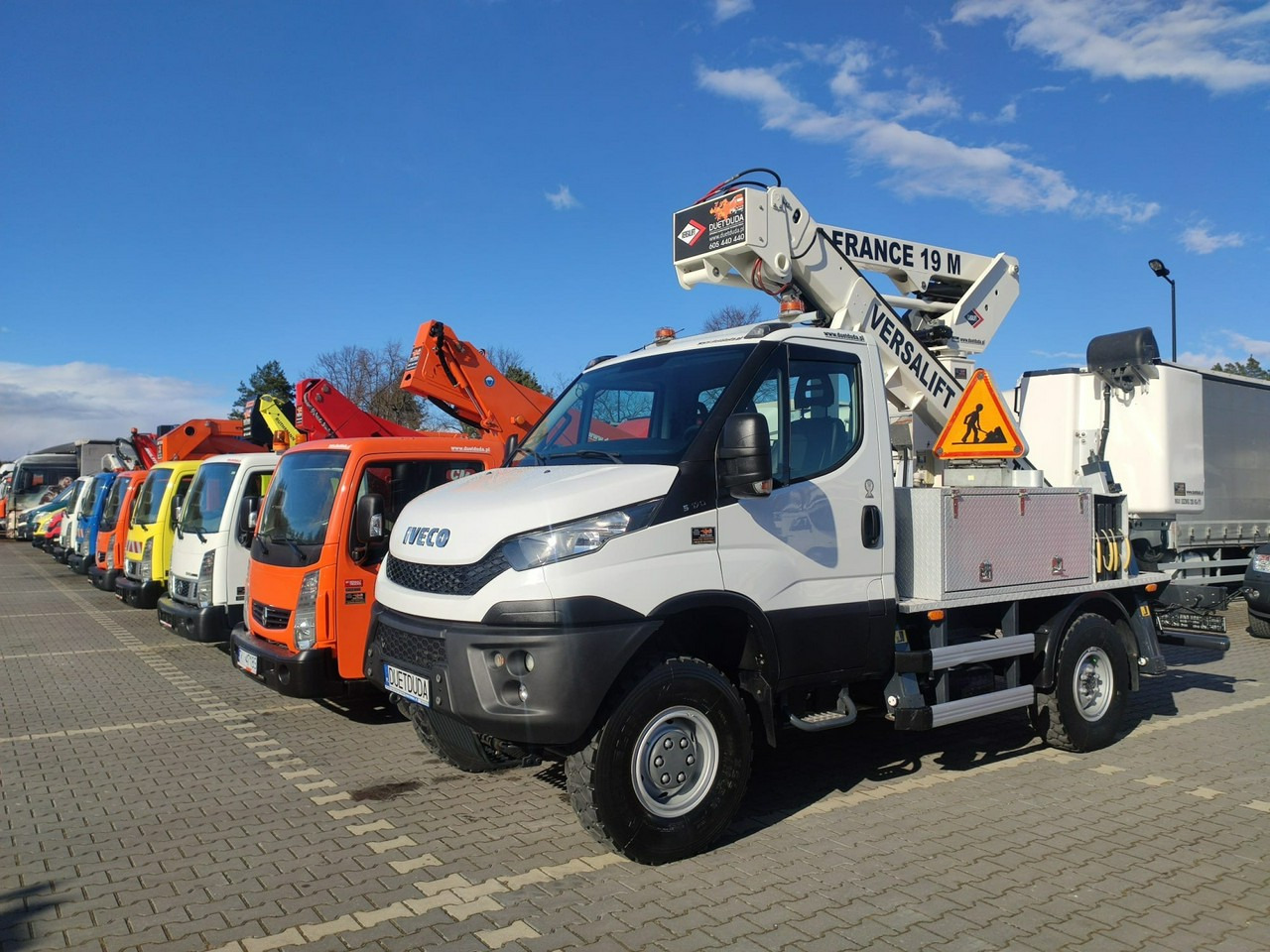 Iveco Daily 55S17W 4x4 Zwyżka 19m Versalift Lat 55 TB Time France en leasing occasion Iveco Daily 55S17W 4x4 Zwyżka 19m Versalift Lat 55 TB Time France: photos 29