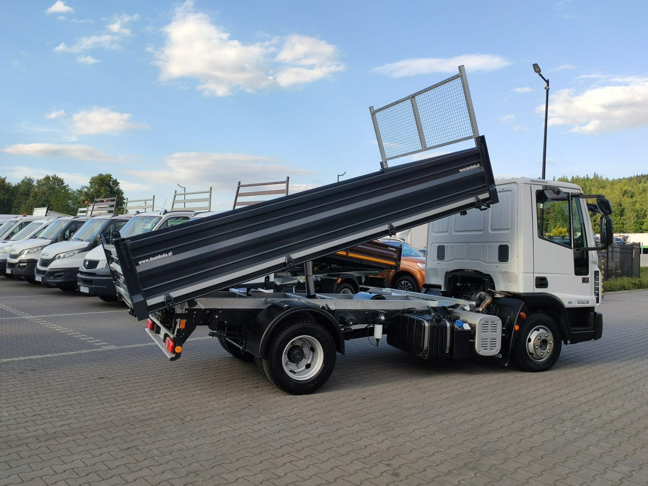 Camion benne Iveco Eurocargo 80EL18 E5 Super Stan UNIKAT !!!: photos 29