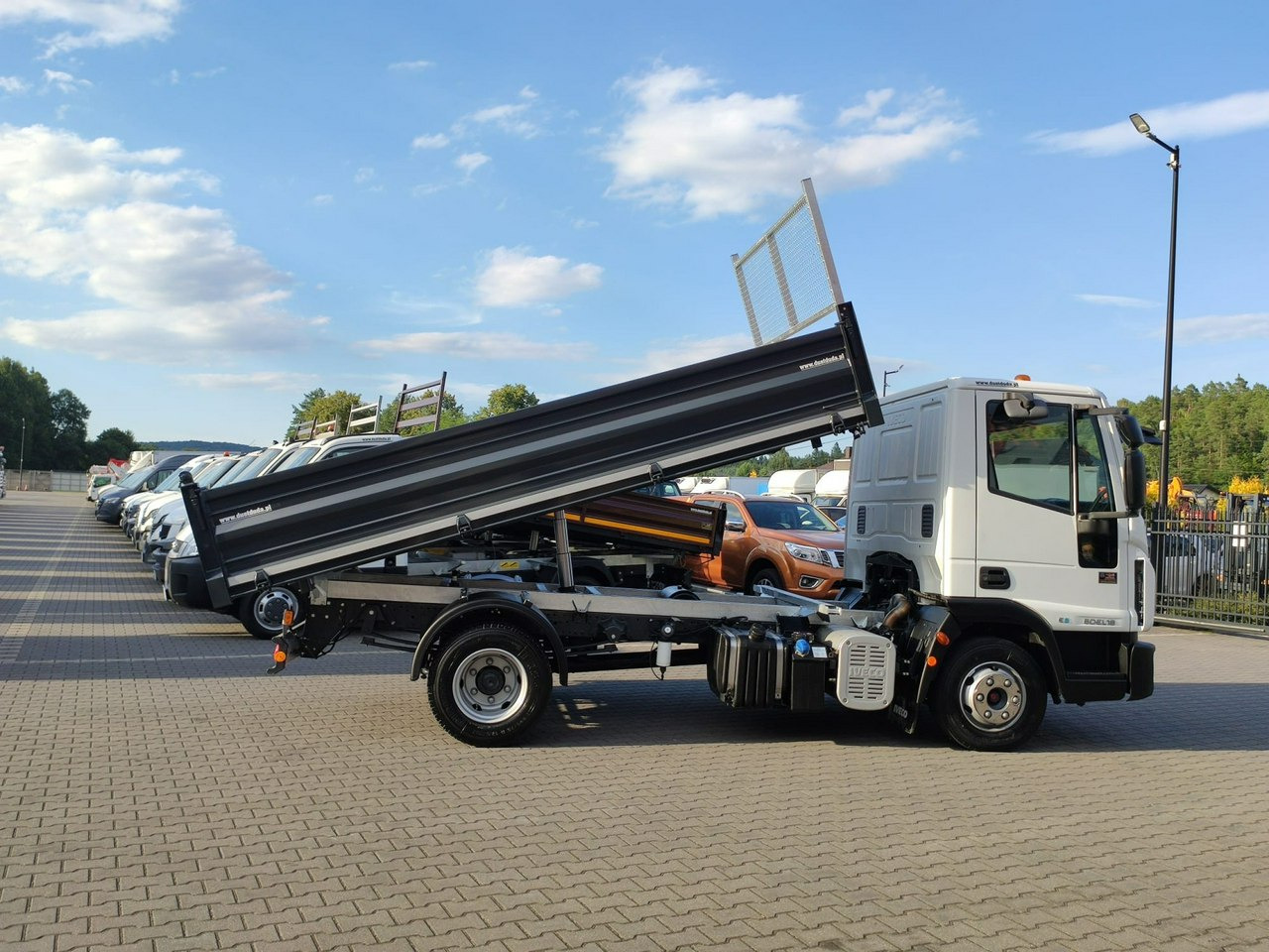 Camion benne Iveco Eurocargo 80EL18 E5 Super Stan UNIKAT !!!: photos 36