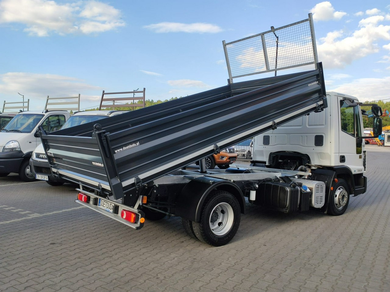 Camion benne Iveco Eurocargo 80EL18 E5 Super Stan UNIKAT !!!: photos 9