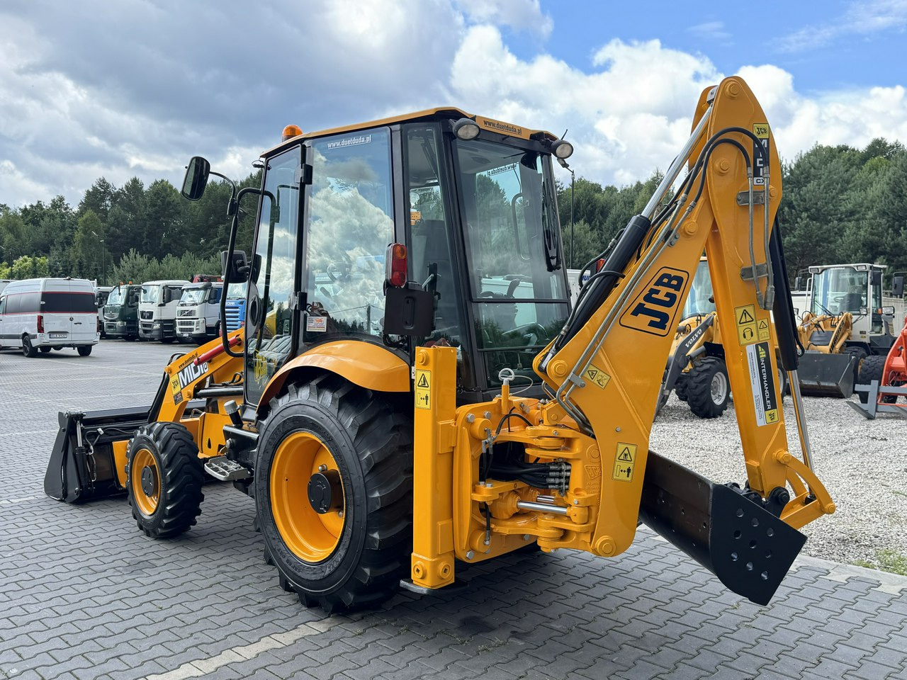 Tractopelle JCB MIDI CX Szybkozłącze Nowe Opony bez luzów i wycieków Super Stan: photos 13