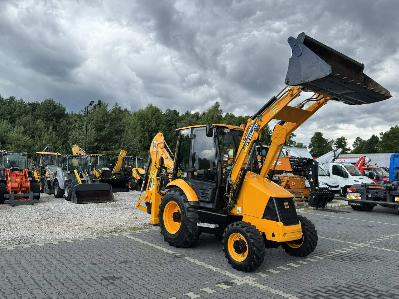 Tractopelle JCB MIDI CX Szybkozłącze Nowe Opony bez luzów i wycieków Super Stan: photos 6