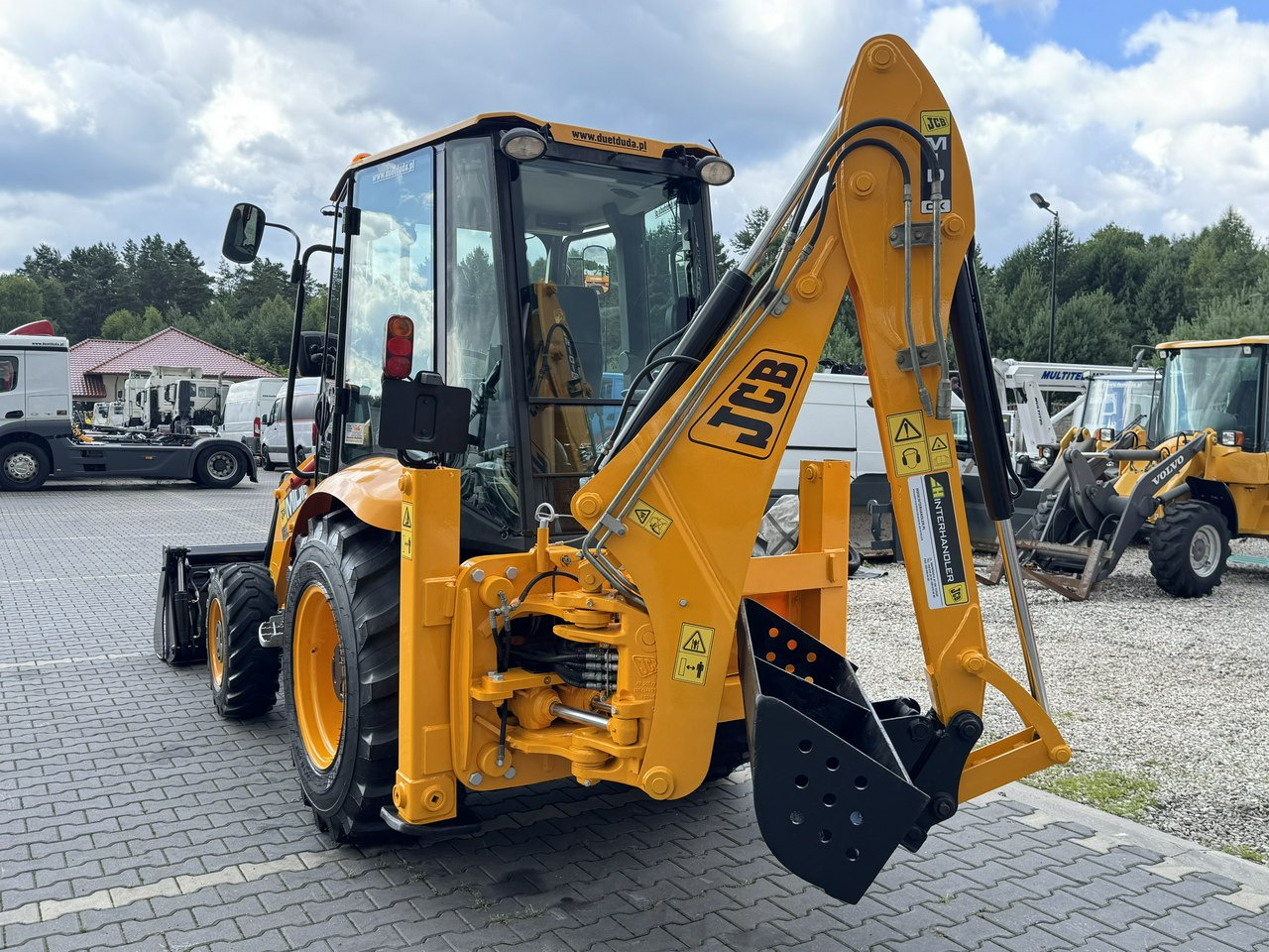 Tractopelle JCB MIDI CX Szybkozłącze Nowe Opony bez luzów i wycieków Super Stan: photos 16