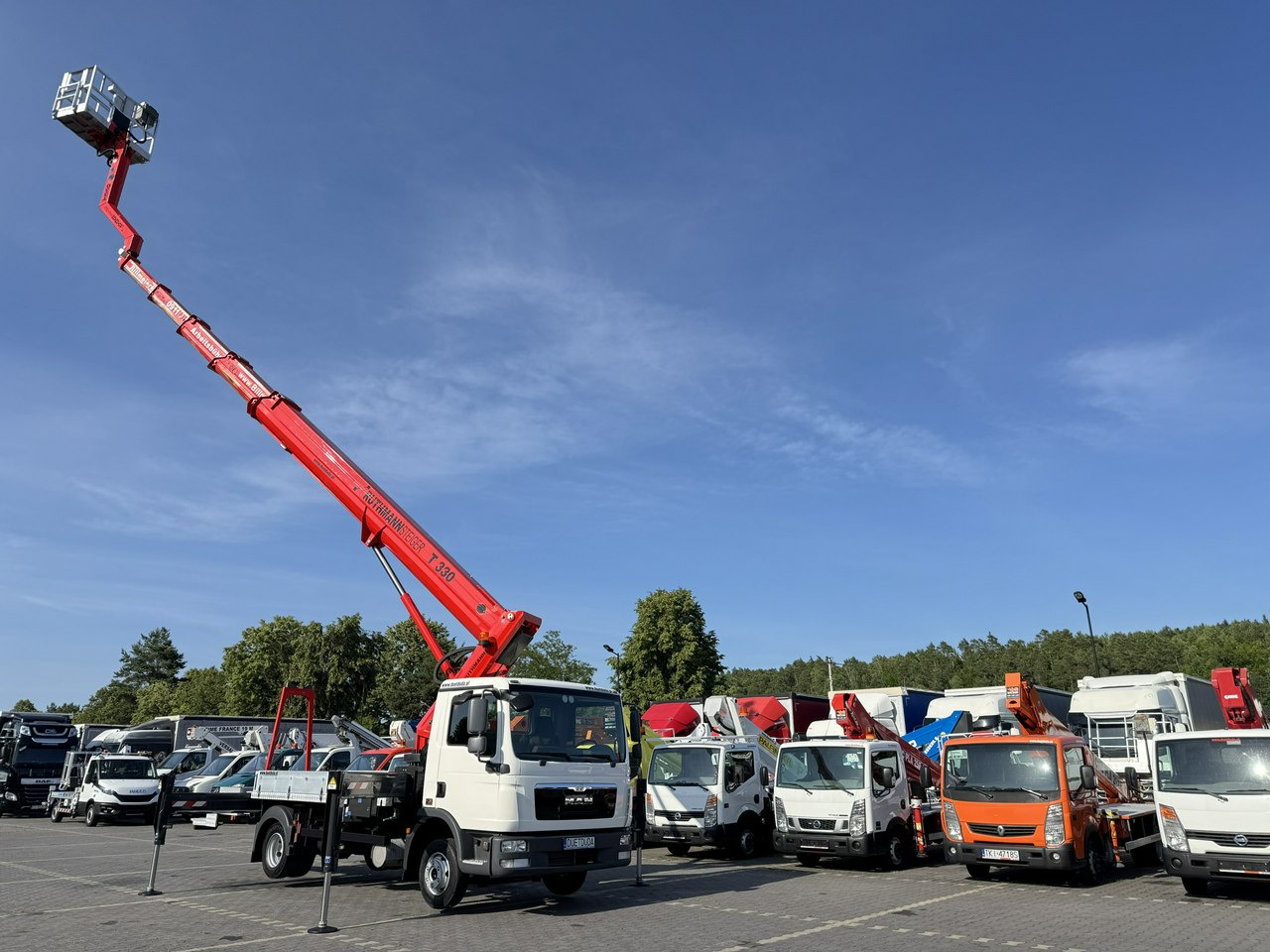 MAN TGL 7.150 Zwyżka Ruthmann T330 33-Metry DMC 7500KG 21m w Bok - Camion avec nacelle: photos 5 MAN TGL 7.150 Zwyżka Ruthmann T330 33-Metry DMC 7500KG 21m w Bok - Camion avec nacelle: photos 5