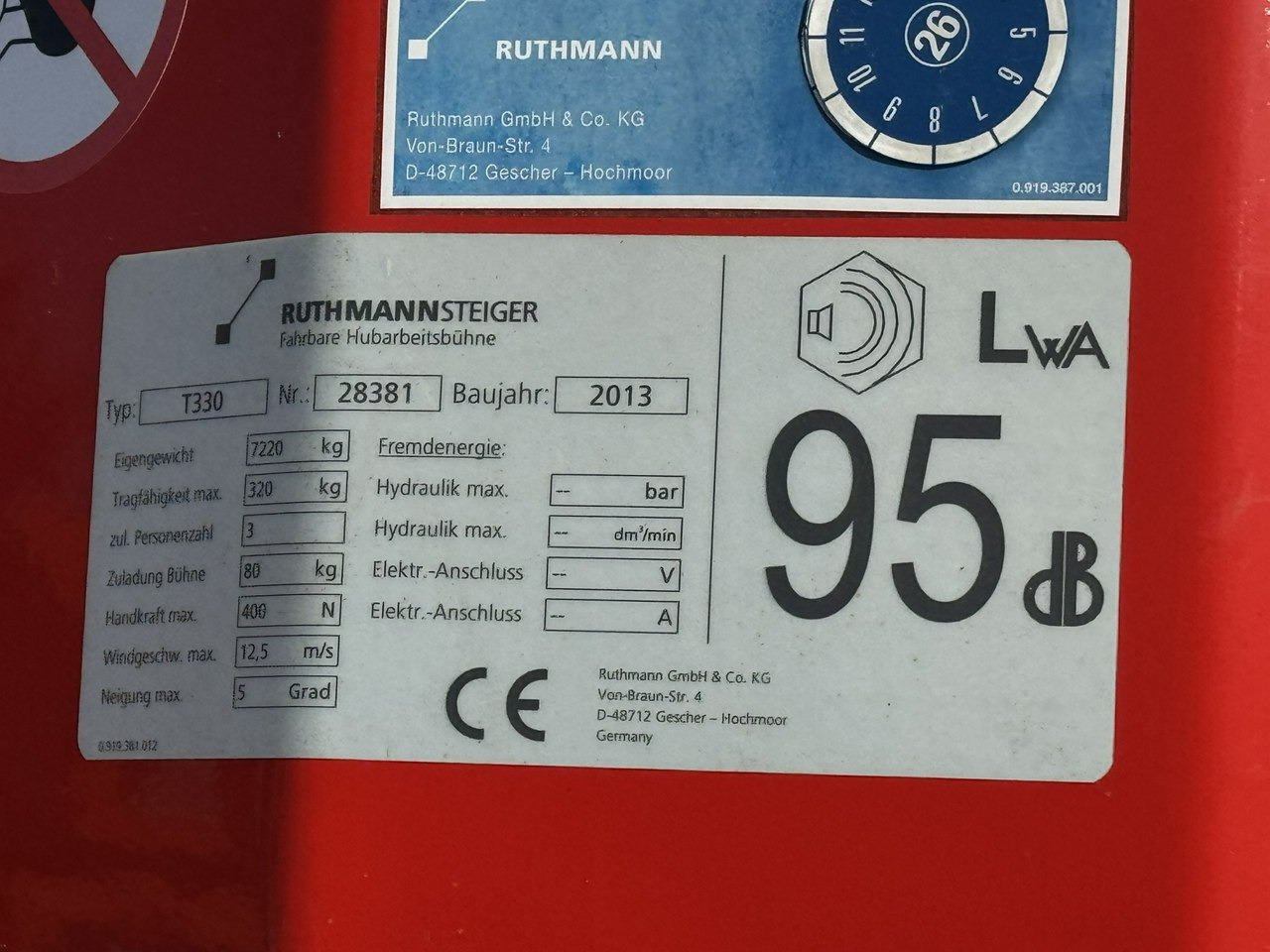MAN TGL 7.150 Zwyżka Ruthmann T330 33-Metry DMC 7500KG 21m w Bok - Camion avec nacelle: photos 4 MAN TGL 7.150 Zwyżka Ruthmann T330 33-Metry DMC 7500KG 21m w Bok - Camion avec nacelle: photos 4