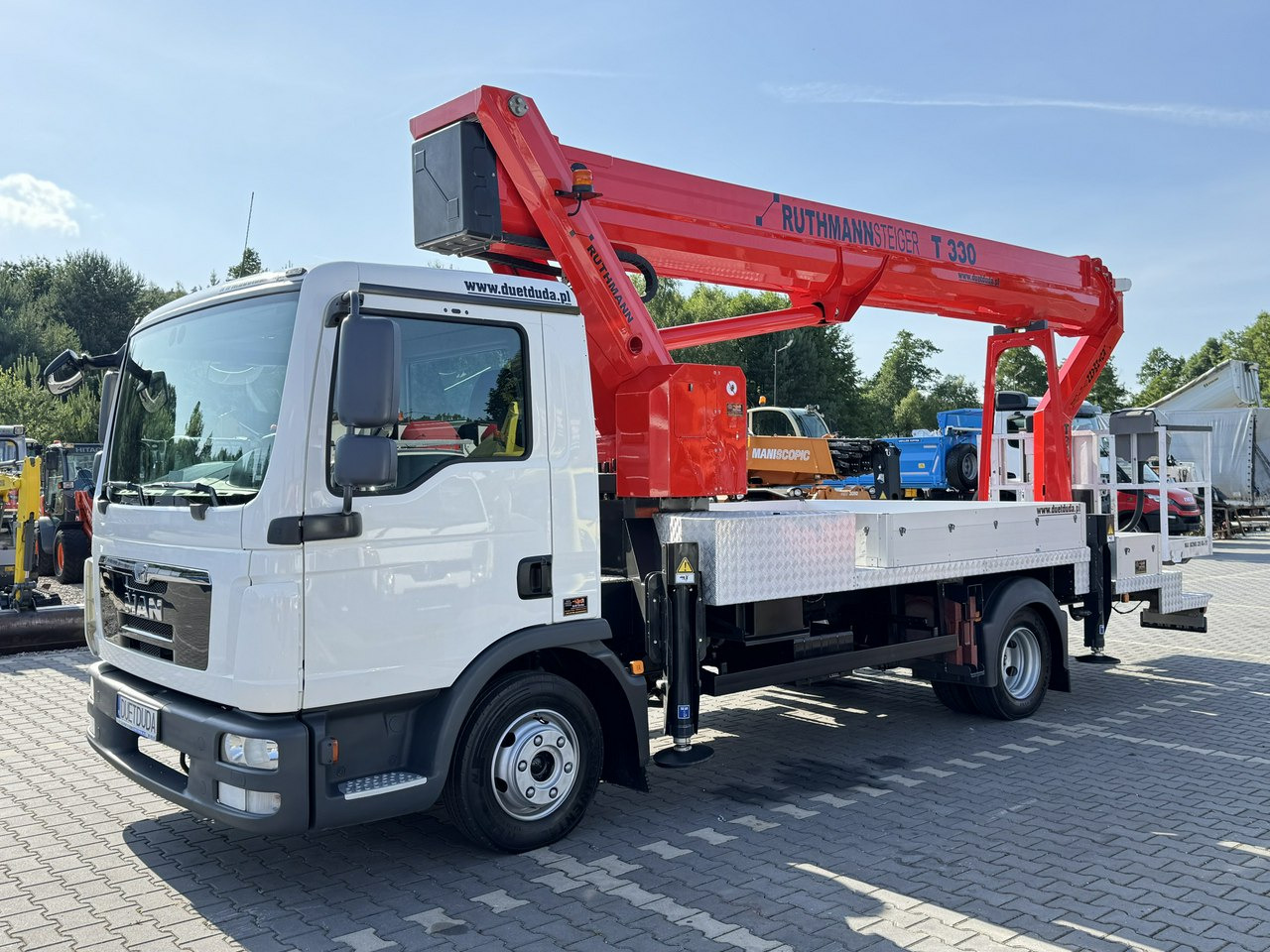 MAN TGL 7.150 Zwyżka Ruthmann T330 33-Metry DMC 7500KG 21m w Bok - Camion avec nacelle: photos 3 MAN TGL 7.150 Zwyżka Ruthmann T330 33-Metry DMC 7500KG 21m w Bok - Camion avec nacelle: photos 3