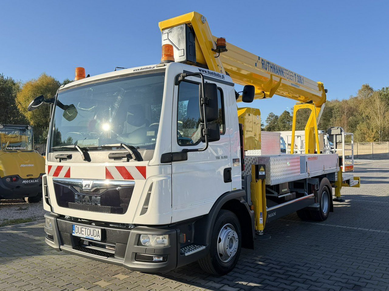 MAN TGL 7.150 Zwyżka Ruthmann T330 33-Metry w bok 21m Mały przebieg - Camion avec nacelle: photos 5 MAN TGL 7.150 Zwyżka Ruthmann T330 33-Metry w bok 21m Mały przebieg - Camion avec nacelle: photos 5