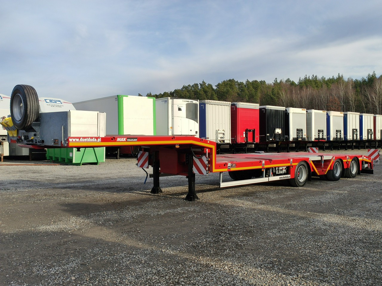 MAX Trailer 3-Osie Oś skrętna Oś Podnoszona Nooteboom - Semi-remorque surbaissé: photos 1 MAX Trailer 3-Osie Oś skrętna Oś Podnoszona Nooteboom - Semi-remorque surbaissé: photos 1