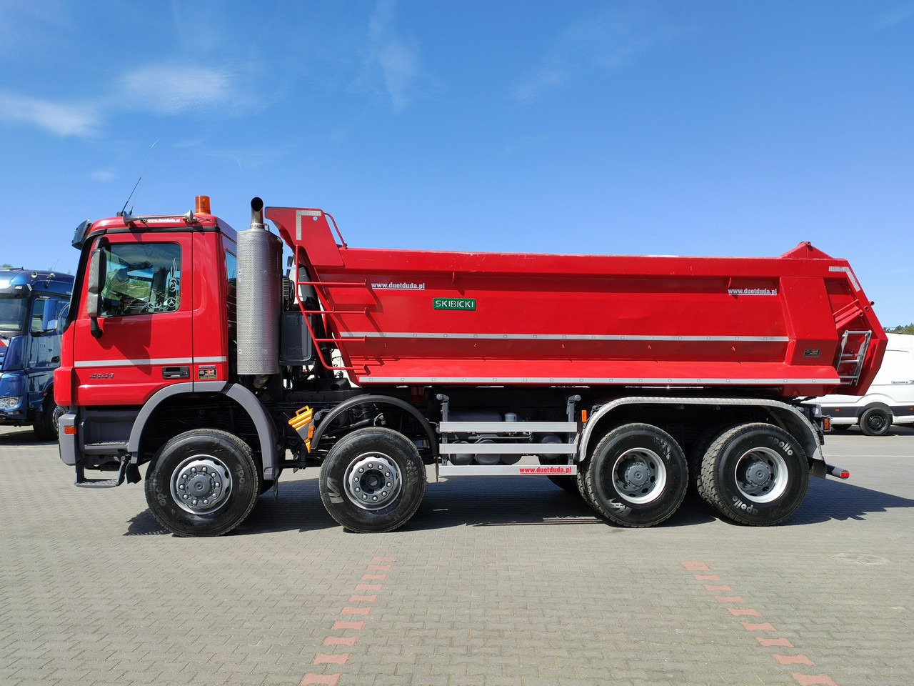 Mercedes Actros 4141 8x6 Wywrot SKIBICKI Automat EPS ze Sprzegłem !!! - Camion benne: photos 4 Mercedes Actros 4141 8x6 Wywrot SKIBICKI Automat EPS ze Sprzegłem !!! - Camion benne: photos 4