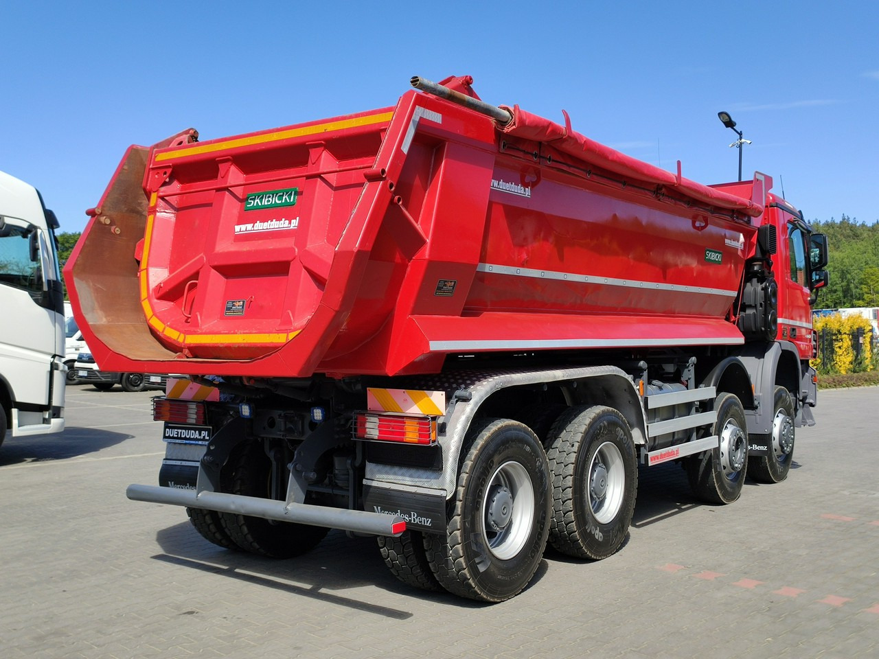 Mercedes Actros 4141 8x6 Wywrot SKIBICKI Automat EPS ze Sprzegłem !!! - Camion benne: photos 3 Mercedes Actros 4141 8x6 Wywrot SKIBICKI Automat EPS ze Sprzegłem !!! - Camion benne: photos 3