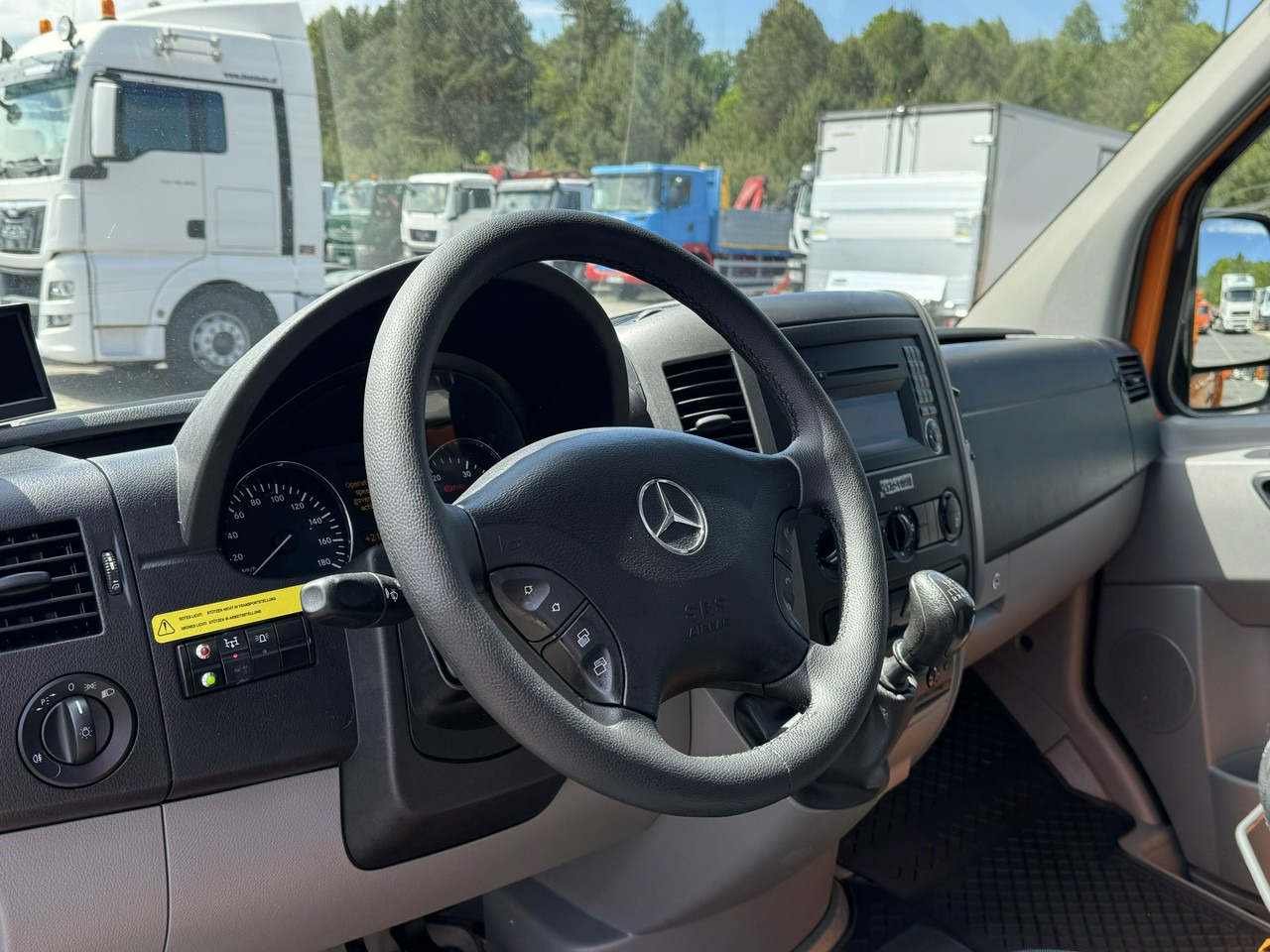 Camion avec nacelle Mercedes Sprinter Zwyżka Podnośnik Koszowy VERSALIFT KLUBB ET-36-LF UDT: photos 26