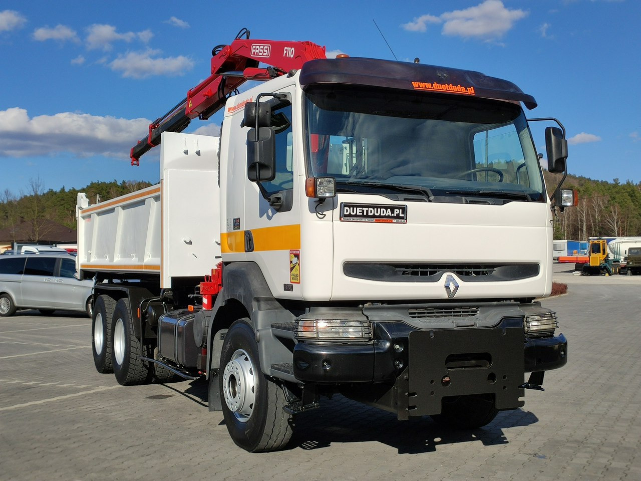Renault Kerax 26.370 6x4 Mocny HDS FASSI F110 - Camion benne, Camion grue: photos 3 Renault Kerax 26.370 6x4 Mocny HDS FASSI F110 - Camion benne, Camion grue: photos 3