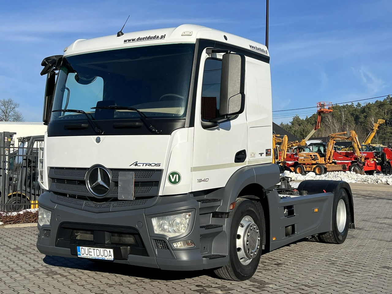 Mercedes ACTROS 1840 Euro 6 ADR HYDRAULIKA Niska Kabina Standard !!! - Tracteur routier: photos 4 Mercedes ACTROS 1840 Euro 6 ADR HYDRAULIKA Niska Kabina Standard !!! - Tracteur routier: photos 4