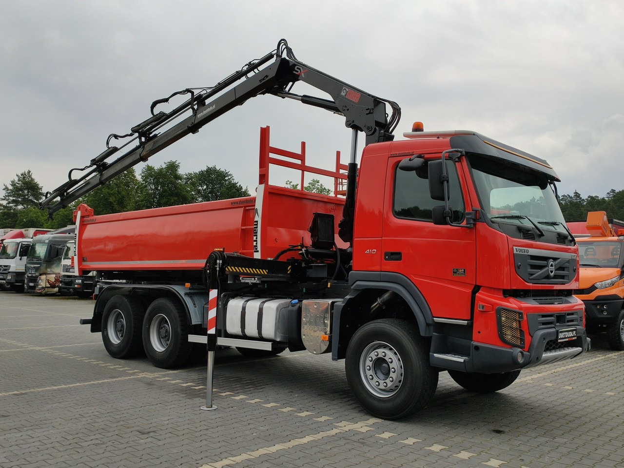 Volvo FMX 410 6x4 13L HDS Radiowy Hydroburta - Camion benne, Camion grue: photos 4 Volvo FMX 410 6x4 13L HDS Radiowy Hydroburta - Camion benne, Camion grue: photos 4