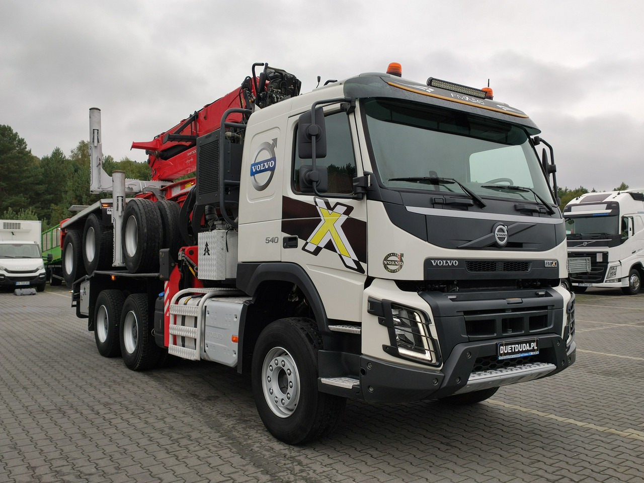 Volvo FMX 540 6x4 RETARDER PALFORET EPSILON S300L Do Drewna - Camion grumier: photos 3 Volvo FMX 540 6x4 RETARDER PALFORET EPSILON S300L Do Drewna - Camion grumier: photos 3