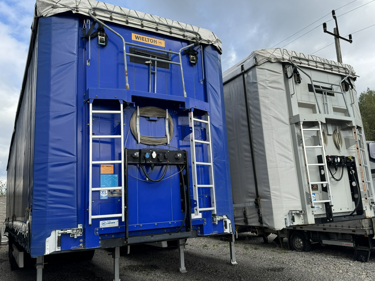 Wielton Standard na osiach SAF LIBNER DO PALET, ZRĄBKI, TROCIN - Semi-remorque rideaux coulissants: photos 2 Wielton Standard na osiach SAF LIBNER DO PALET, ZRĄBKI, TROCIN - Semi-remorque rideaux coulissants: photos 2